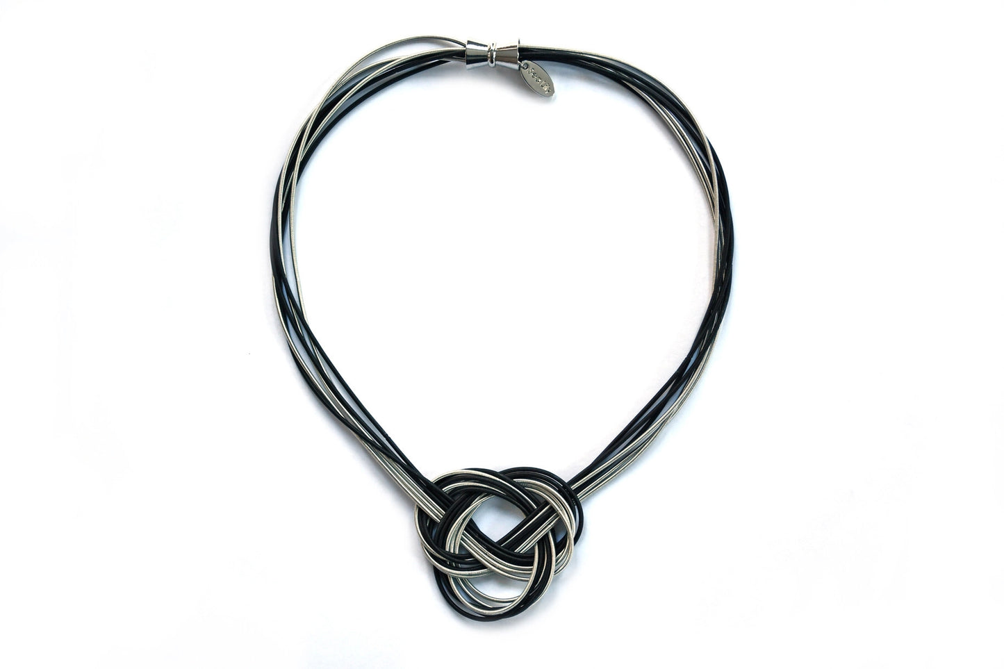 Lorraine Sayer, Silver Figure 8 Necklace