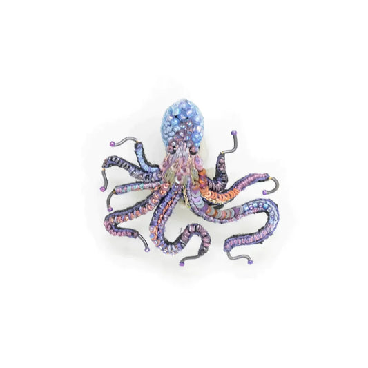 Dhruti & Seema Bawa, Common Octopus Brooch Pin