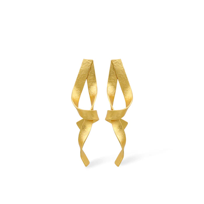 Aristotelis Zoupas, Ribbon Post Earrings