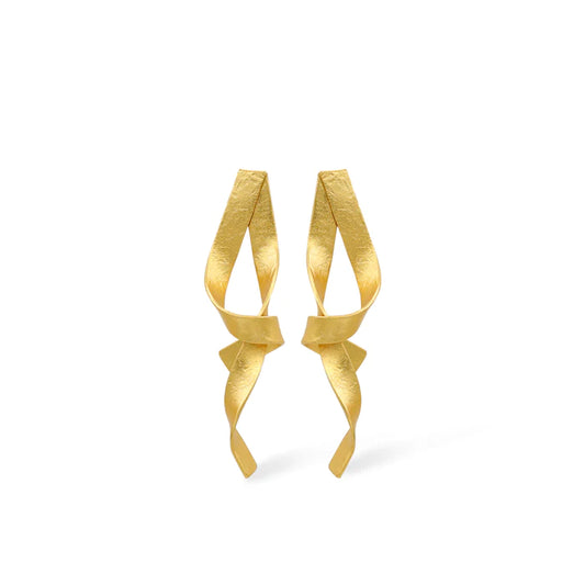 Aristotelis Zoupas, Ribbon Post Earrings