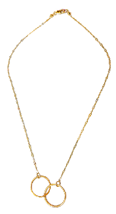 Sue Klein, Gold Friendship Neckalce