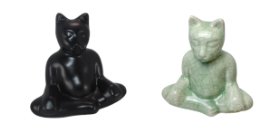 Gary Steinborn, Ceramic Medium Buddha Cats