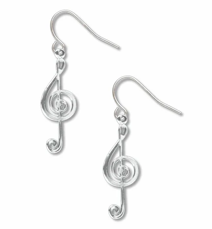 David Howell, G-Clef Earrings