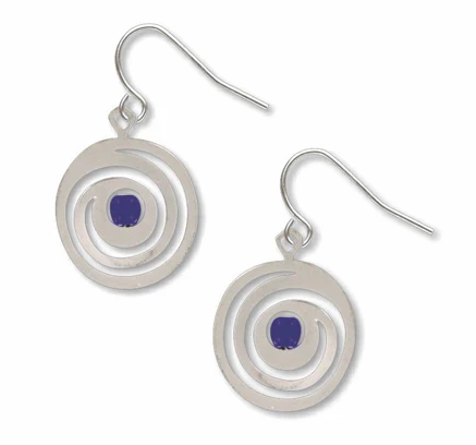 David Howell, The Kiss Spiral Earrings