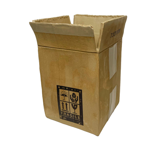 Kevork Cholakian, Ceramic Cardboard Box Vase