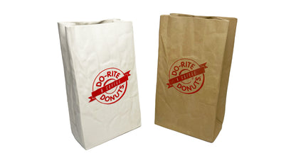 Kevork Cholakian, Do-rite Donuts Ceramic Paper Bag Vases