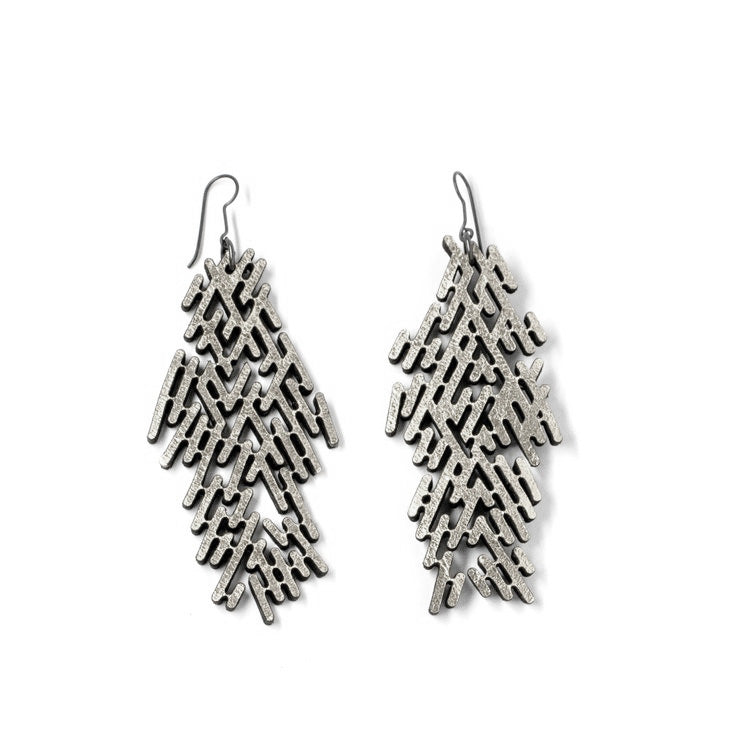 Karole Mazeika, Rain Cloud Earrings